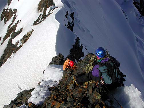 Descending Chopiraju Oeste