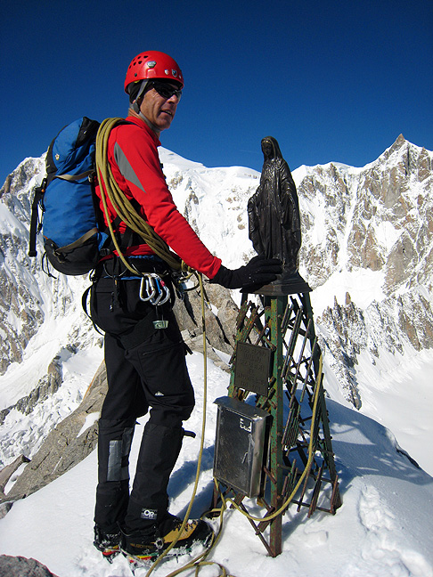 Jay Riley with more Alps mountaineering