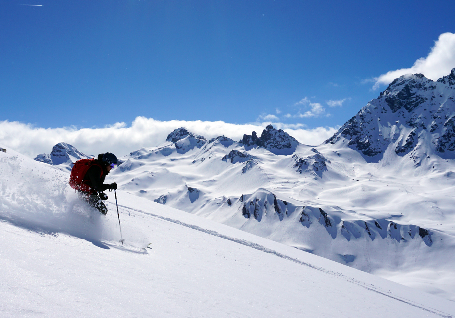 Alec in the Silvretta.