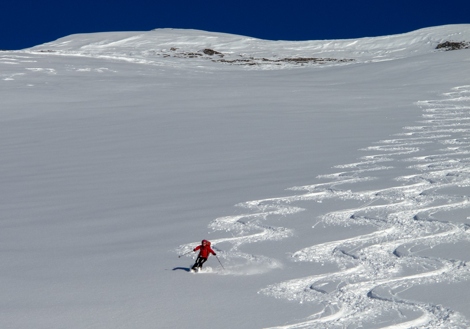 Gianna in the Queyras.